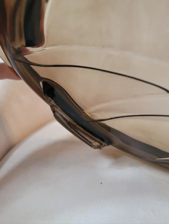 PYREX "Tree Of Life" Fireside Brown Oval Serving Platter. - Picture 6 of 11